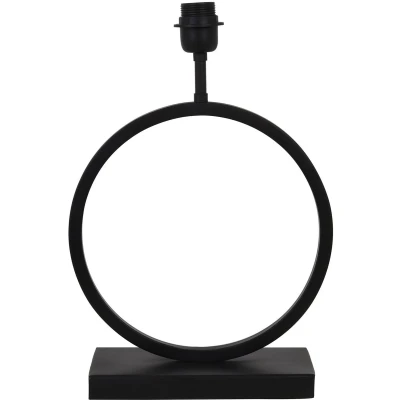Afbeelding van Light &amp; Living Tafellamp Liva/Velours Zwart/Terra Ø35x60cm met kap