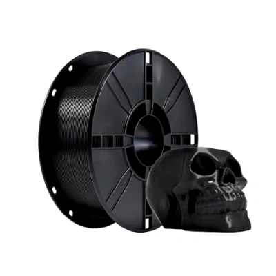 Afbeelding van iBOSS PETG filament 1,75 mm, sterker voor 3D printers, 1 kg spoel, maatnauwkeurigheid +/ 0,02 printfilament, PETG, zwart