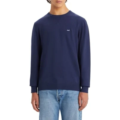 Image de Levi&#039;s Sweat shirt léger Housemark pour homme, Naval Academy, S