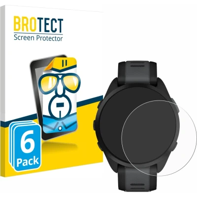 Afbeelding van BROTECT Screenprotector voor Garmin Forerunner 165 Folie Beschermfolie transparant (6 Stuks)