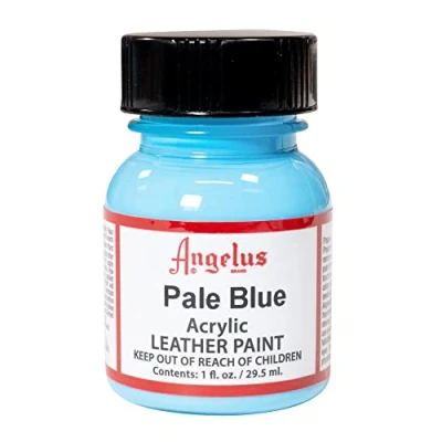 Afbeelding van Angelus Leather Acrylic Paint textielverf voor leren stoffen acrylbasis Pale Blue 29,5ml