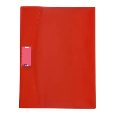 Afbeelding van Viquel Strong Cover boekomslag 17 x 22 cm, rood van kunststof, hoogwaardige, versterkte achterkant, met leeslint
