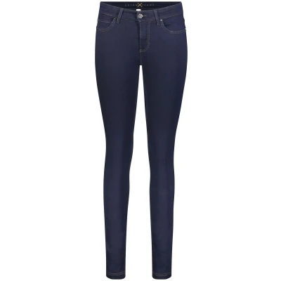 Afbeelding van Mac jeans dames Dream mid waist skinny fit met stretch in de kleur Blauw, maat: 42/L30