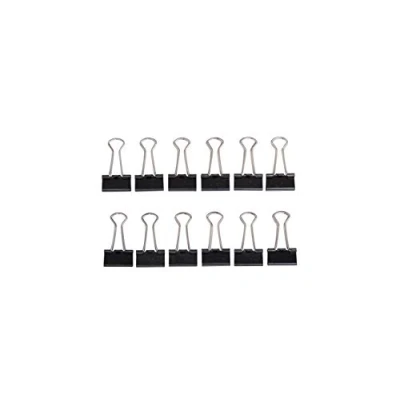 Image de Maul mauly pince foldback, noire, (l)19 mm contenu: 12 pièces, écartement: 7 (21419 90)