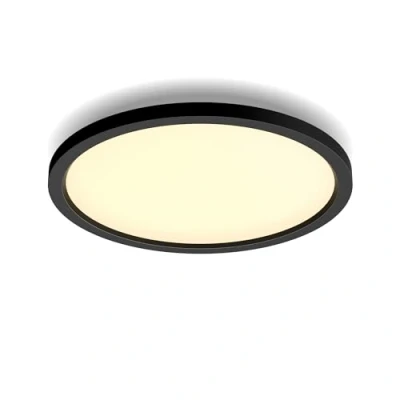 Image de Philips Hue Aurelle Panneau Lumineux Rond White Ambiance Noir