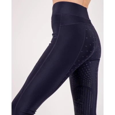 Image de Montar Legging d&#039;Équitation Crystal Pull on Full Grip Marin 170