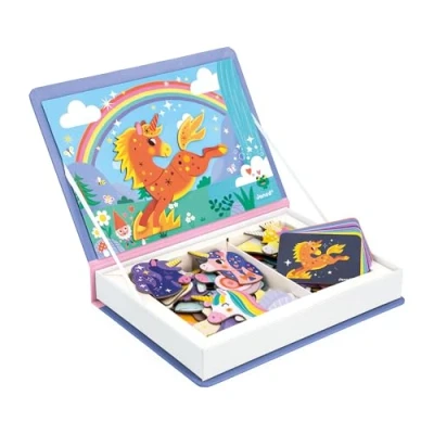 Image de Jeu éducatif Janod Magnéti&#039;book Licornes