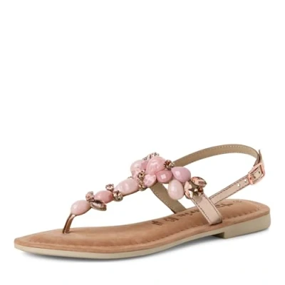 Afbeelding van Tamaris Dames 1 28163 42 plateausandalen voor dames, Roze, 38 EU
