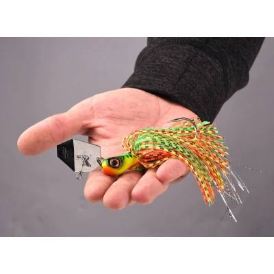 Afbeelding van Spro Iris Thrillseeker XL Bladed Jig Redhead Tiger 15cm (35g) Kunstaas