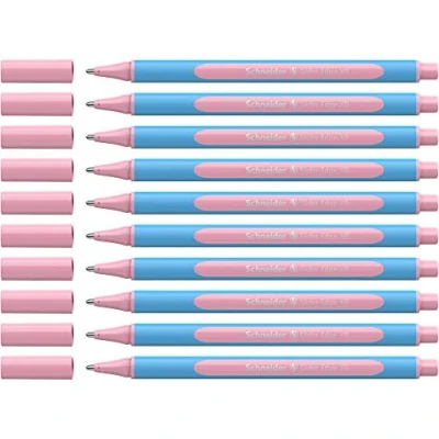 Afbeelding van Schneider balpen Slider Edge pastel XB rose 10 stuks S 152229