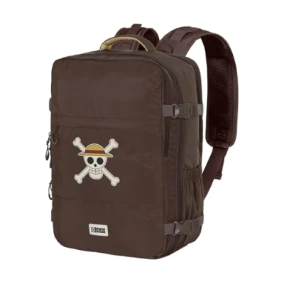 Afbeelding van Karactermania One Piece Mercury Rugzak Reisrugzak Schedel Handbagage Backpack Skull Lichtgewicht Bruin