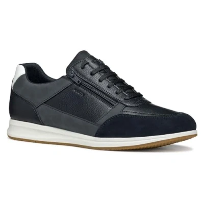 Afbeelding van Geox U Avery A Sneakers voor heren, Navy Blauw, 42 EU