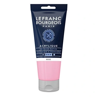 Afbeelding van Lefranc Bourgeois fijne acrylverf, Tube 80 ml, roze