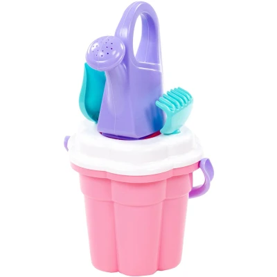 Afbeelding van Cavallino Toys XL Klassieke Emmerset Roze, 5dlg.