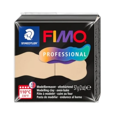 Image de STAEDTLER 8040 02 ST Pâte à modeler Fimo Prof 57 g Champagne Standard
