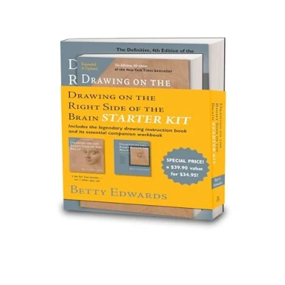 Afbeelding van Drawing on the Right Side of Brain Starter Kit