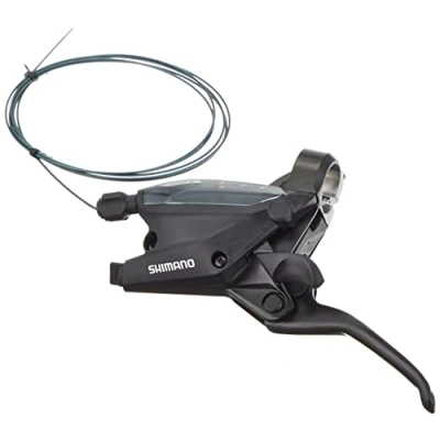 Afbeelding van Shimano Versteller (links) met remhendel 3 speed ST EF505 vingers zwart