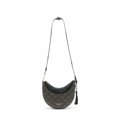 Afbeelding van LIU JO WITH LOGO Schoudertas, Dames, Maat: One Size, Black