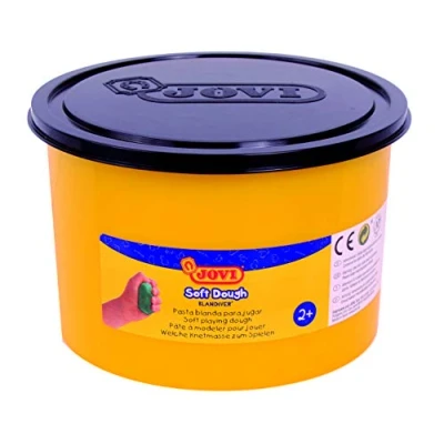 Afbeelding van Jovi Soft Dough Blandiver 460 g pot zwart (46010)