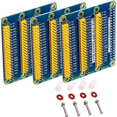 Afbeelding van AZDelivery GPIO Extension Board For Raspberry Pi 3, 2, Model B Inclusief E Book! 1