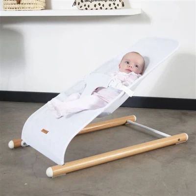 Image de CHILDHOME Transat Evolux Naturel et blanc