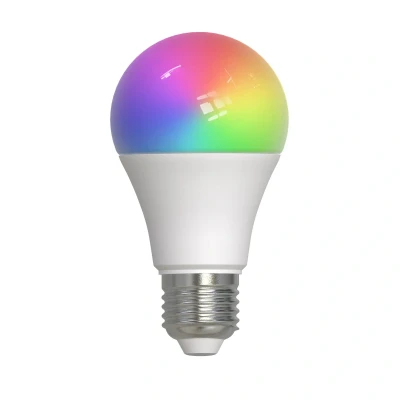 Afbeelding van LUUMR Smart LED, E27, A60, 9W, RGB, Tuya, WLAN, mat, CCT