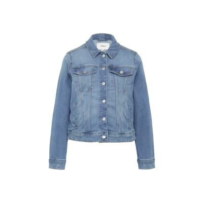 Afbeelding van s.Oliver Vest Maat 44 Vrouwen 55Z3 BLUE zak voering