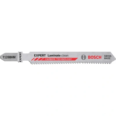 Image de BOSCH 2608900542 lame de scie sauteuse T 128 BHM Expert Laminate Clean (3 pcs)