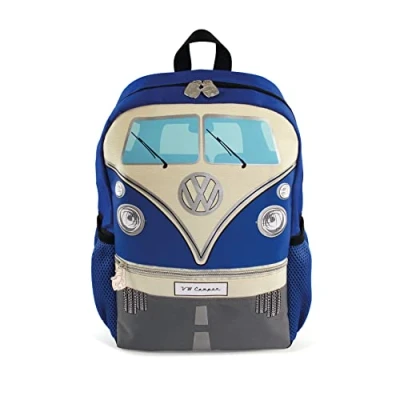 Afbeelding van Volkswagen T1 Bus rugzak klein blauw