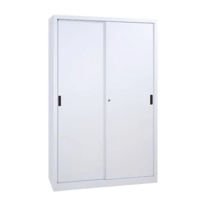 Afbeelding van Schuifdeurkast budget 195x120x45 Lichtgrijs