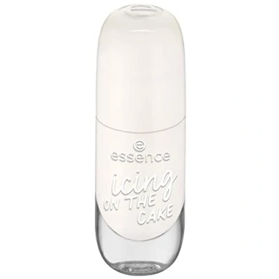 Image de essence cosmetics Vernis à ongles gel n 03 icing ON THE CAKE Blanc Résultat express Longue durée Naturel, brillant Sans acétone Végétalien particules de microplastiques 8 ml