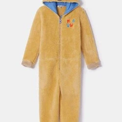 Afbeelding van Woody onepiece voor jongens geel maat 16j