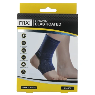 Afbeelding van MX Health Standard Elasticated Ankle Support XL 1ST