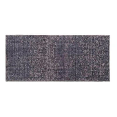 Afbeelding van Mat Universal Velvet antraciet 67x150 cm Grijs Polyamide