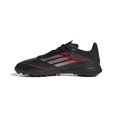 Afbeelding van adidas Uniseks kinderen F50 LEAGUE voetballaarzen Turf Kids, Core Black/Iron Metallic/Lucid Red, 28 EU, Black / Iron Metallic Lucid EU
