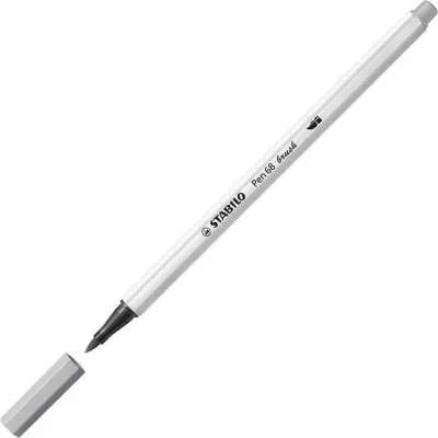 Afbeelding van Brushstift STABILO Pen 568/95 koudgrijs