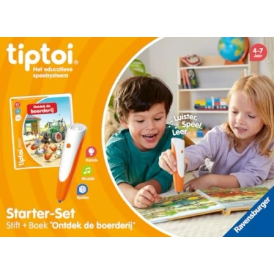 Afbeelding van tiptoi® Starter Set Ontdek de Boerderij Interactief Leersysteem