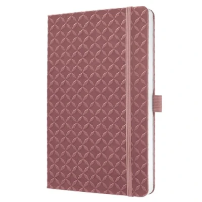 Afbeelding van Jolie notitieboek Flair A5 dusty red gelinieerd hardcover SI JN135