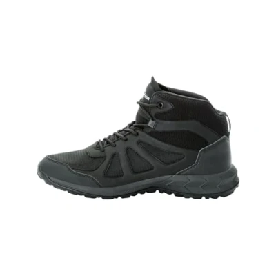 Image de Jack Wolfskin Woodland 2 Texapore Mid M Baskets pour homme, Noir, 47.5 EU
