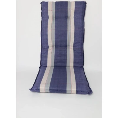 Afbeelding van Madison Tuinstoelkussen hoge rug 50x123 cm Andrea blue