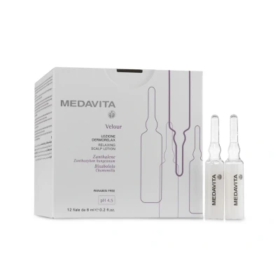 Afbeelding van Medavita Ampoules Velour Lotion cuir chevelu relaxante 12x6ml
