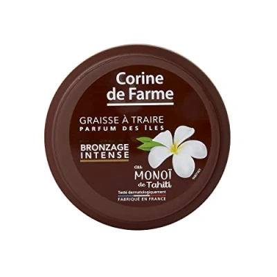 Afbeelding van Corine de Farme Intensief bruinings melkvet Bronzing Olie Intensieve bruining zonder zelf bruiner Monoï Tahiti, Parfum des Îles Pot 150 ml