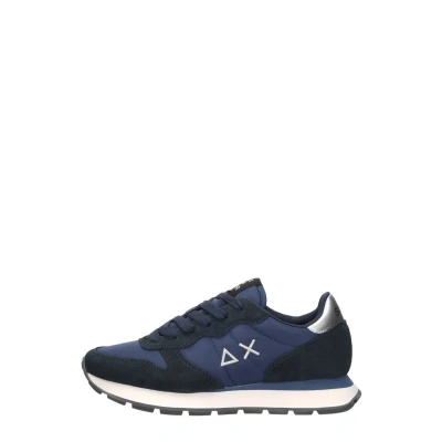 Afbeelding van Sun68 Ally Gold silver Sneakers Laag Blauw Maat 38