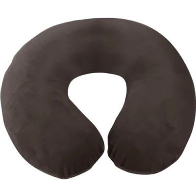 Afbeelding van Aidapt nek kussen reiskussen bruin memory foam