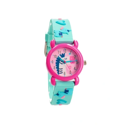 Afbeelding van Kidzroom Watch Happy Times Unisex Horloge voor kinderen, Maat: One Size, Mint