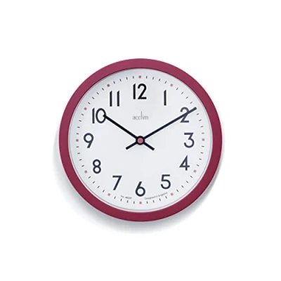 Afbeelding van Acctim Elstow Kleine Kwarts Keuken Wandklok Retro Stijl Klei 20 cm