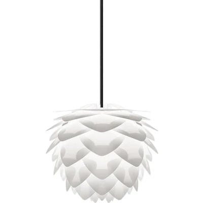 Afbeelding van Umage Silvia Mini hanglamp white met koordset zwart Ø 32 cm