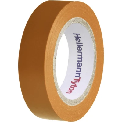 Afbeelding van HellermannTyton HelaTape Flex 15 710 00110 Isolatietape Oranje (l x b) 10 m mm 1 stuk(s)