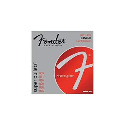 Afbeelding van Fender Super Bullets 3250LR 9 46 nikkel Plated Steel Bullet End Elektrische gitaarsnaren