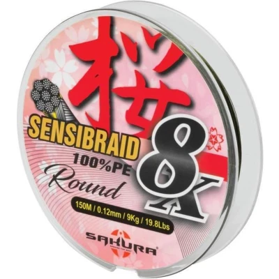 Afbeelding van Sakura Sensibraid Smoke 8X Braid (150m) Maat : 0.15mm